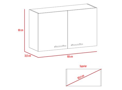 Ripley MUEBLE COCINA TUHOME AEREO MANCH BLANCO 2P