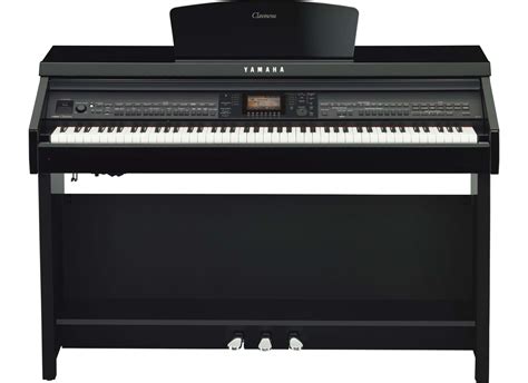 Yamaha CVP 701 Clavinova Digitalpiano Polerad Svart på emusic se