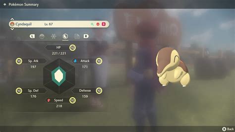 Pokemon Legends Arceus Shiny Alpha Cyndaquil 6IV GV Trained