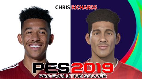 CHRIS RICHARDS PES 2019 2020 2021 FACE BUILD STATS YouTube