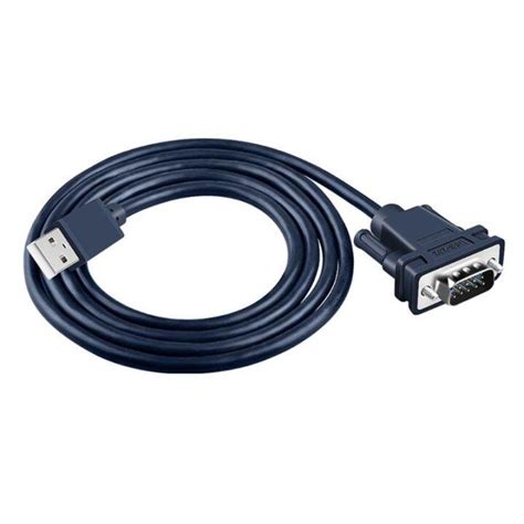 USB to RS232 Serial Adapter USB 2.0 to Male DB9 Serial Cable for Windows 10, 8, 7, Vista, XP ...