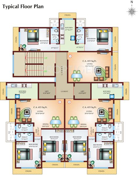 623 Sq Ft 2 Bhk 2t Apartment For Sale In Khandelwal Groupe Omkar Chs