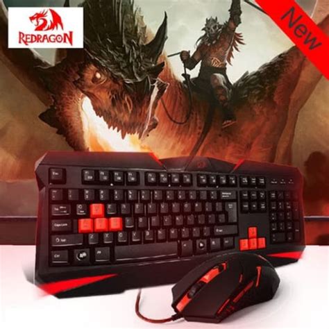 Jual Redragon Keyboard Mouse Gaming Combo In Vajra S Centrophorus