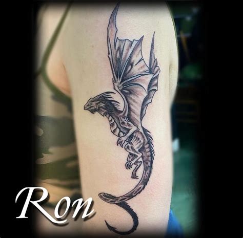 Flying Dragon by Ron Goulet: TattooNOW