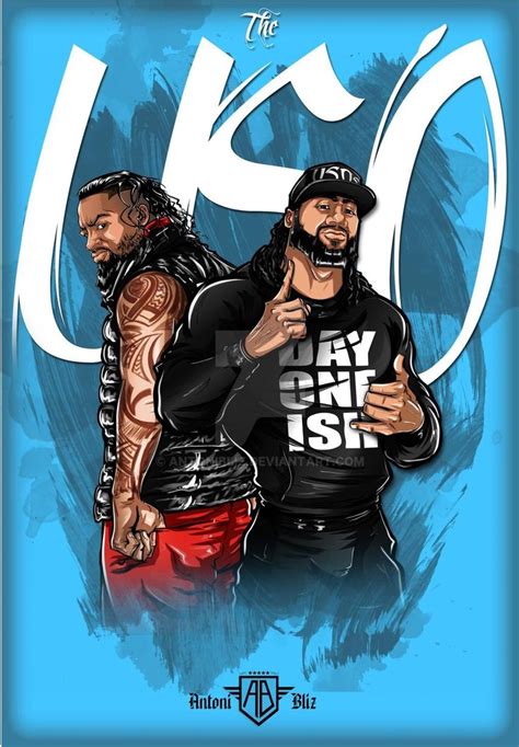 The Usos By Antonibliz On Deviantart Wwe Pictures Wrestling Posters