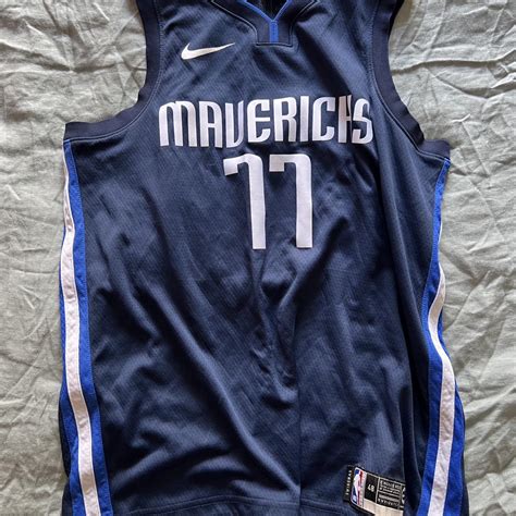 LUKA DONCIC MAVERICKS OFFICIAL JERSEY | LARGE | WORN... - Depop