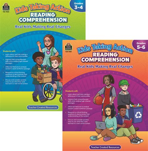 kids  action reading comprehension