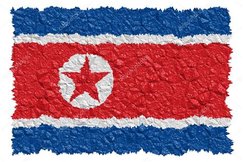 National Flag North Korea — Stock Photo © pdesign #1650148