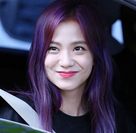 Jisoo Purple Hair 😁😁💜💜 Blink 블링크 Amino