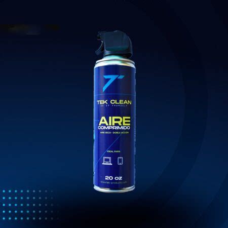 Limpieza Profunda Con Aire Comprimido TEK De 20 OZ Ideal Para Equipos