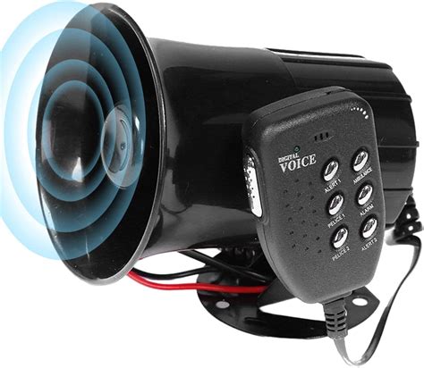 Auto Alarm Sirene Hupe Ton Sound Sirenen Horn Lautsprechersystem