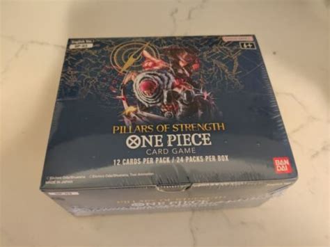 Bandai One Piece TCG Pillars Of Strength Booster Box 24 Packs