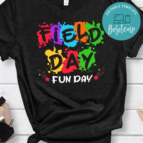 Field Day Fun Day PNG file template | Bobotemp