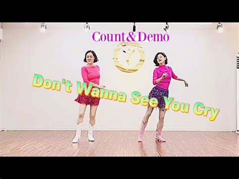 부천라인댄스 Don t Wanna See You Cry Line Dance 초급라인댄스 바차타 YouTube