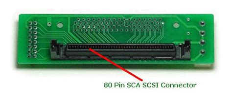 Sca Pin Female To Hpdb Pin Female Lvd Se Ultra Scsi Adapter