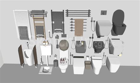 6612 Free Sketchup Bathroom Models Download