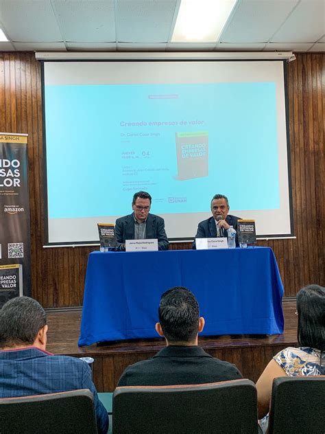 Creando Empresas De Valor Nuevo Libro Presentado Por La Editorial Unah Blogs Unah