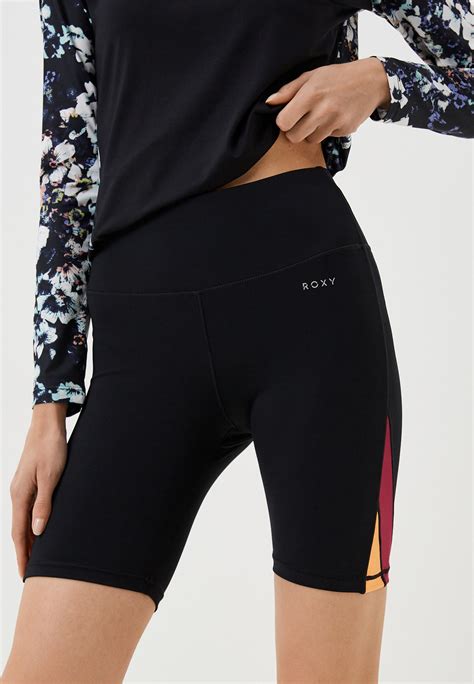 Шорты спортивные Roxy, цвет: черный, RTLACW120201 — купить в интернет ...