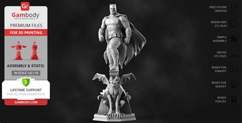 Batman Dawn Of Justice Stl Files For 3d Printing Gambody