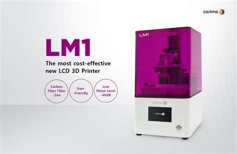 Meet The New Lcd 3d Printer Lm1 Carima Co Ltd Koreas First