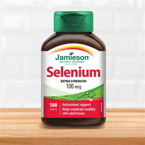 Selenium 100 mcg – Jamieson Vitamins