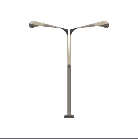 Mild Steel Dual Arm Double Sided Street Light Pole At Best Price In Kolkata