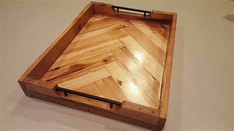 How To Make A Pallet Herringbone Serving Tray In 20 Steps 1001 Pallets