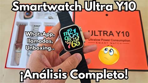 Smartwatch Ultra Y10 Review COMPLETA Características y