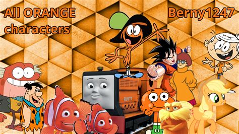 All of the Orange characters by bnyn1247arts on DeviantArt