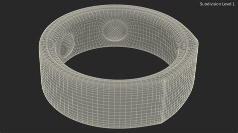 Smart Ring Silver 3d Model 39 3ds Blend C4d Fbx Max Ma Lxo