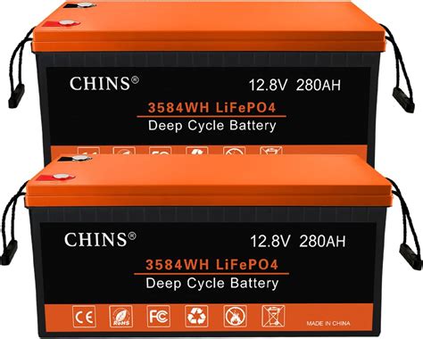 Amazon Chins V Ah Lifepo Battery Lithium Battery Built In