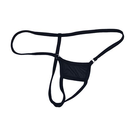 Buy Afom Men S Sexy Hot See Through Open Crotch G String T Back Trunk Bpxer Briefs Thong Sex