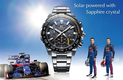 Casio Announces Solar Powered Chronograph Edifice Watch With Countdown