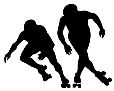 Roller Skate Silhouette Clip Art at GetDrawings | Free download