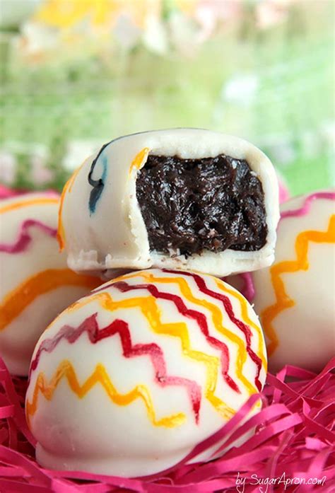 Easter Oreo Truffle Eggs - Sugar Apron