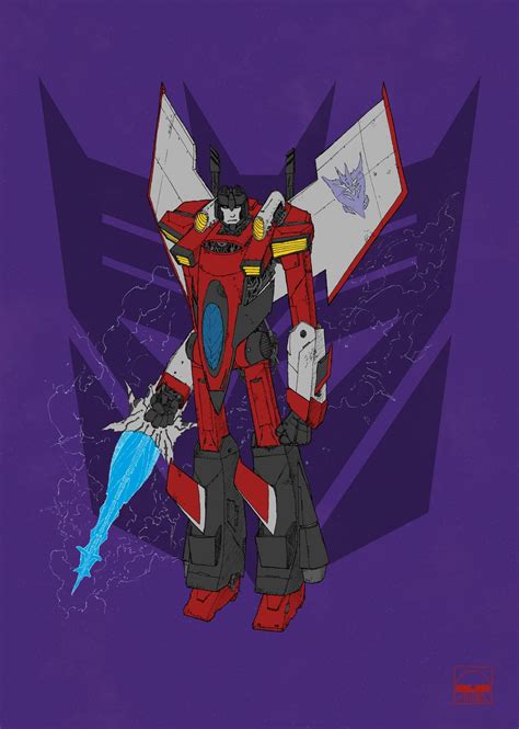 Starscream fanart i've Just made : r/transformers