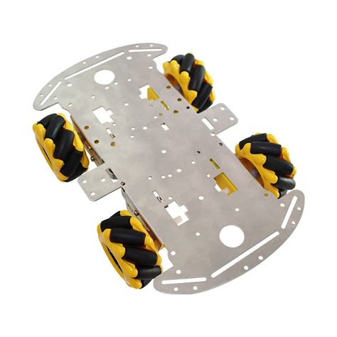 Smart Robot Car Chassis 4wd Diy Mecanum Omni Directional Wheel Aluminum Car Chassis For Arduino