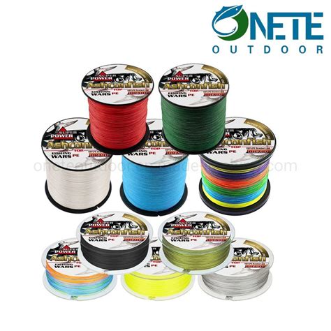 Hot Sale Strands Meters Lb Lb Pe Braided Fishing Line Pe