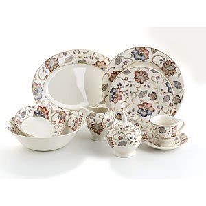 Amazon.com | CHURCHILL JACOBEAN 45 PC. DINNERWARE SET: Dinnerware Sets