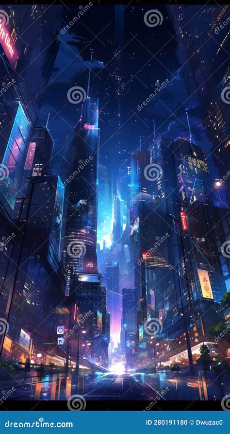 LOFI City Illustration, Anime Manga Style Background Wallpaper Design ...