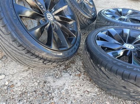 Шины летние Maxxis 225/45 R18, литые диски 18 5x112 на Volkswagen Golf ...