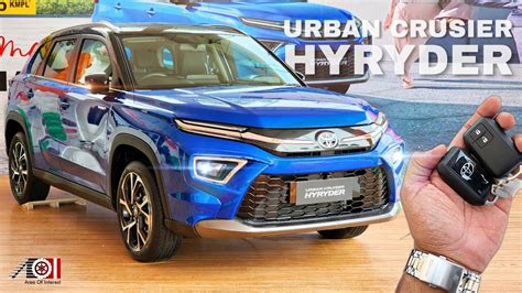 2022 Toyota Urban Cruiser Hyryder Hybrid Mileage Features Specs Youtube