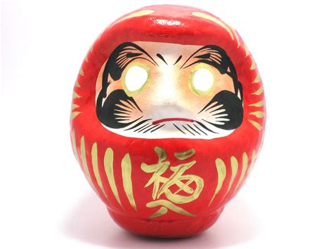 Buy Daruma Doll Paper Mache Tall Online At Desertcartuae