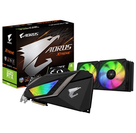 GIGABYTE GeForce RTX 2080 AORUS Waterforce Xtreme - 8GB GDDR6 - Grafikkarte
