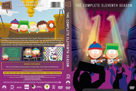 South Park Season 11 2007 R1 Custom Dvd Cover Dvdcover