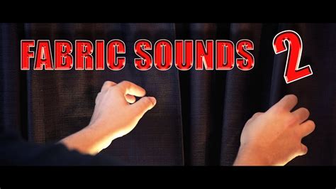 Asmr Fabric Sounds 2 Hands Only Youtube