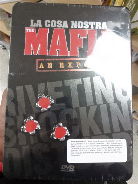 Toronto Things La Cosa Nostra Mafia An Expose DVD Set At Marshalls