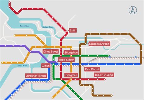 Taipei Mrt Map Chinese