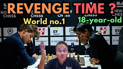 This was PURE GENIUS | Magnus Carlsen vs Praggnanandhaa | Norway Chess ...