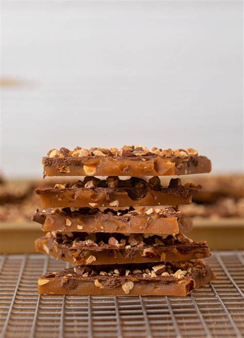 Butter Toffee Recipe - Dinner, then Dessert